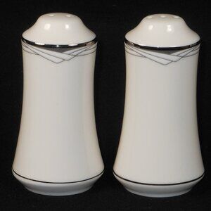 Rare salt & pepper shakers set.  Noritake 7720 Sterling Cove, Japan